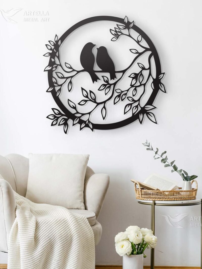 Bird Circle Tree - 50cm x 48cm